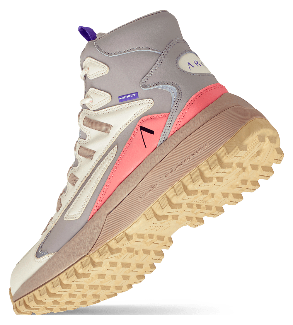 ARKK Collection Apaze Hightop Leather HL T-S19 | Ash Sand | Men Apaze Hightop